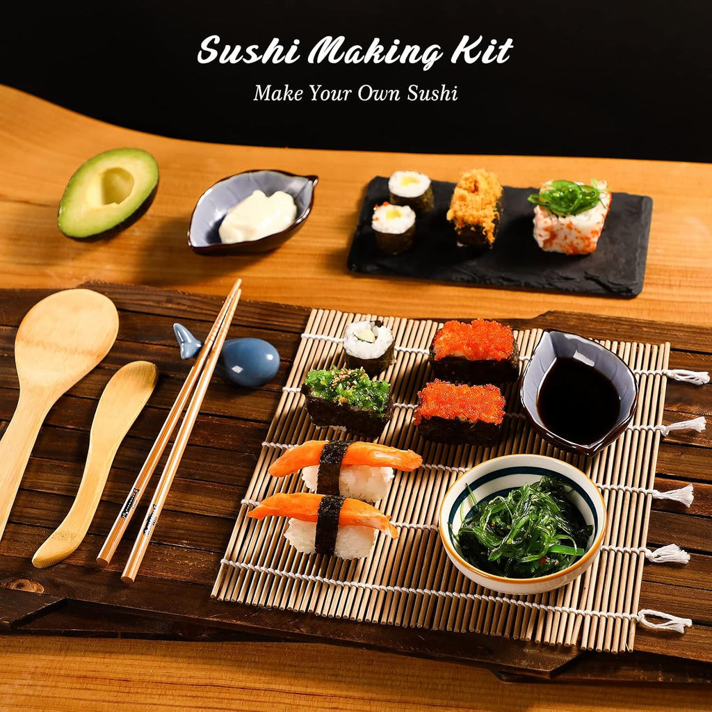 Sushi Making Kit with Bamboo Mat and Chopsticks a7