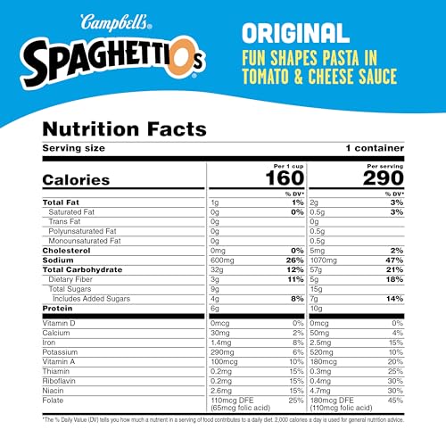 Canned Pasta Star Wars Shapes 15.8 oz 6 Pack k7