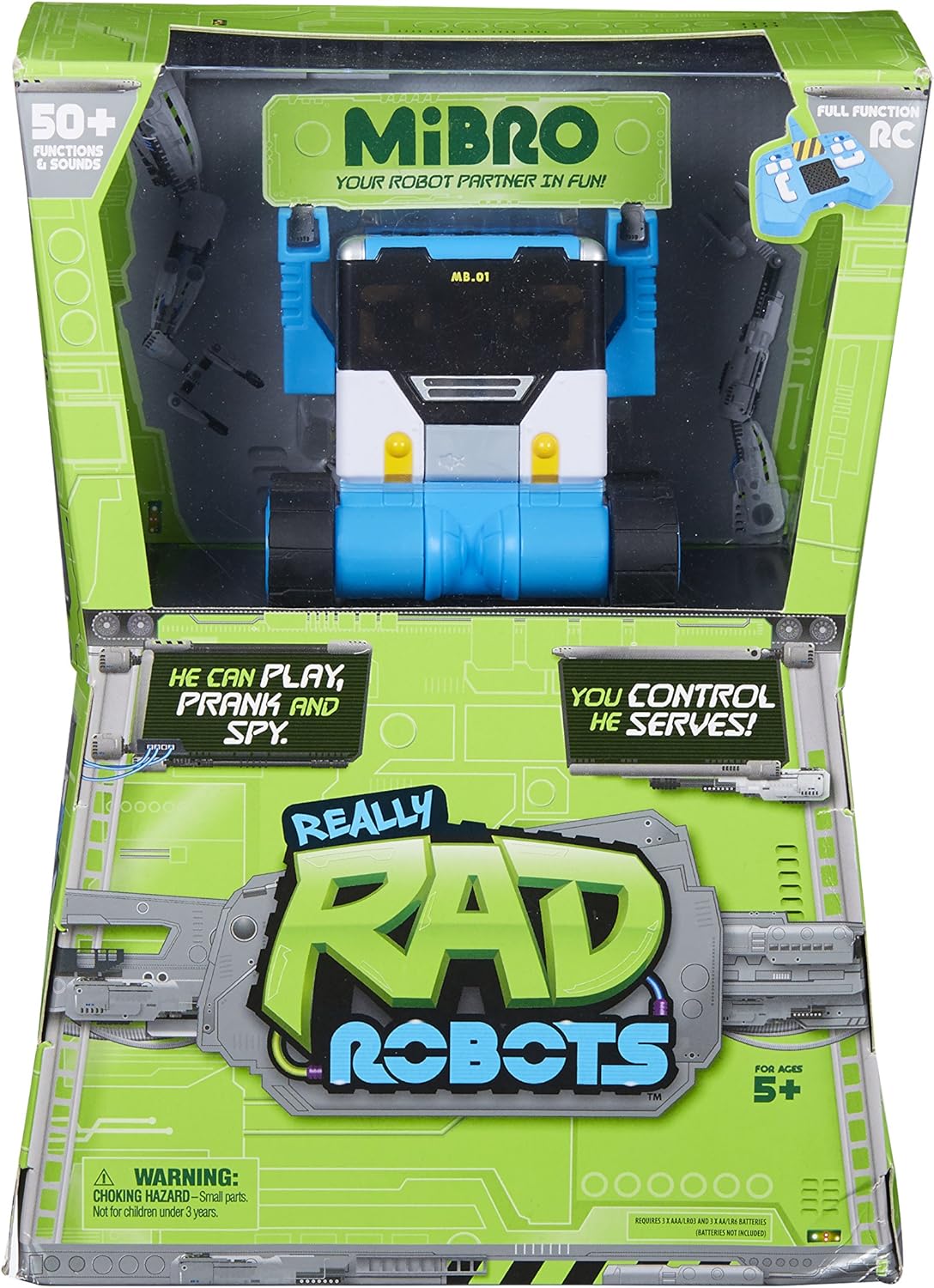 Interactive Remote Control Robot with Accessories 50+ Functions k7