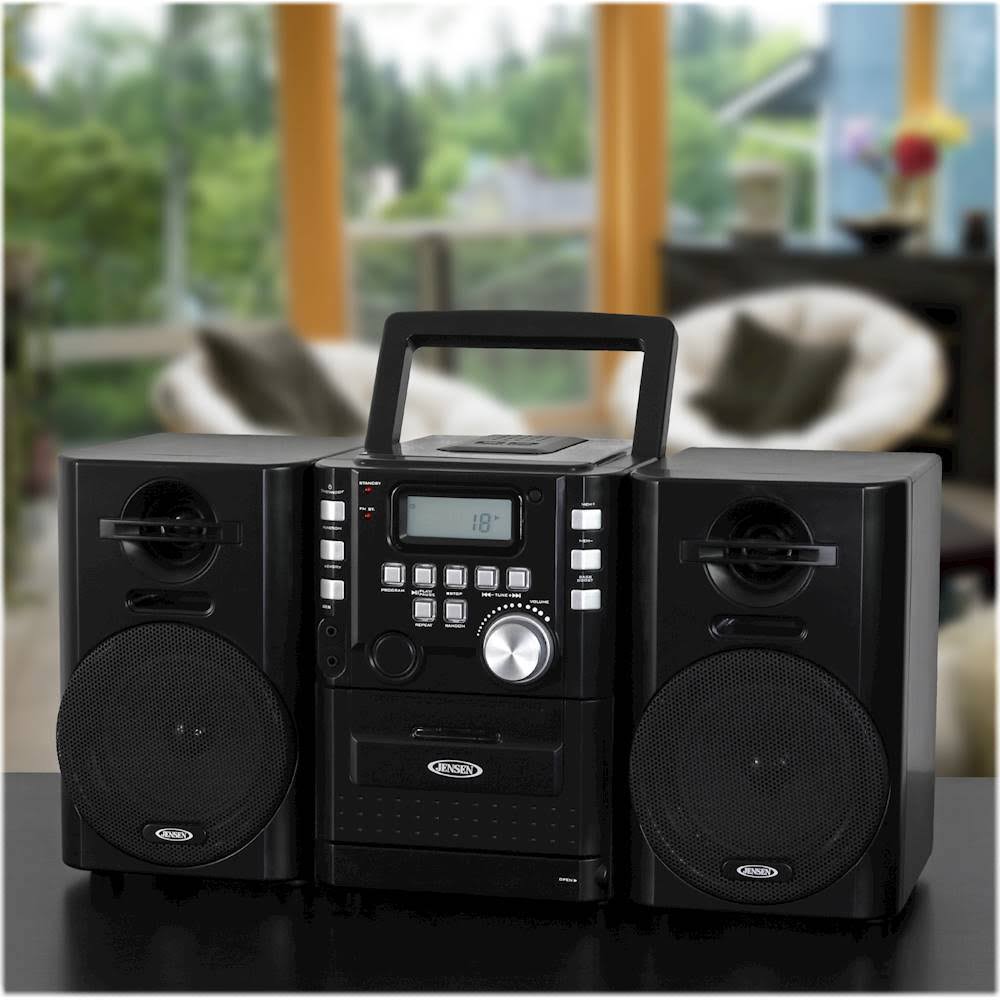 Portable CD Player with Cassette and FM Stereo k7