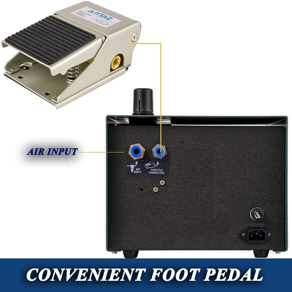 Jewelry Pneumatic Engraving Machine 1400 RPM Adjustable Speed a7