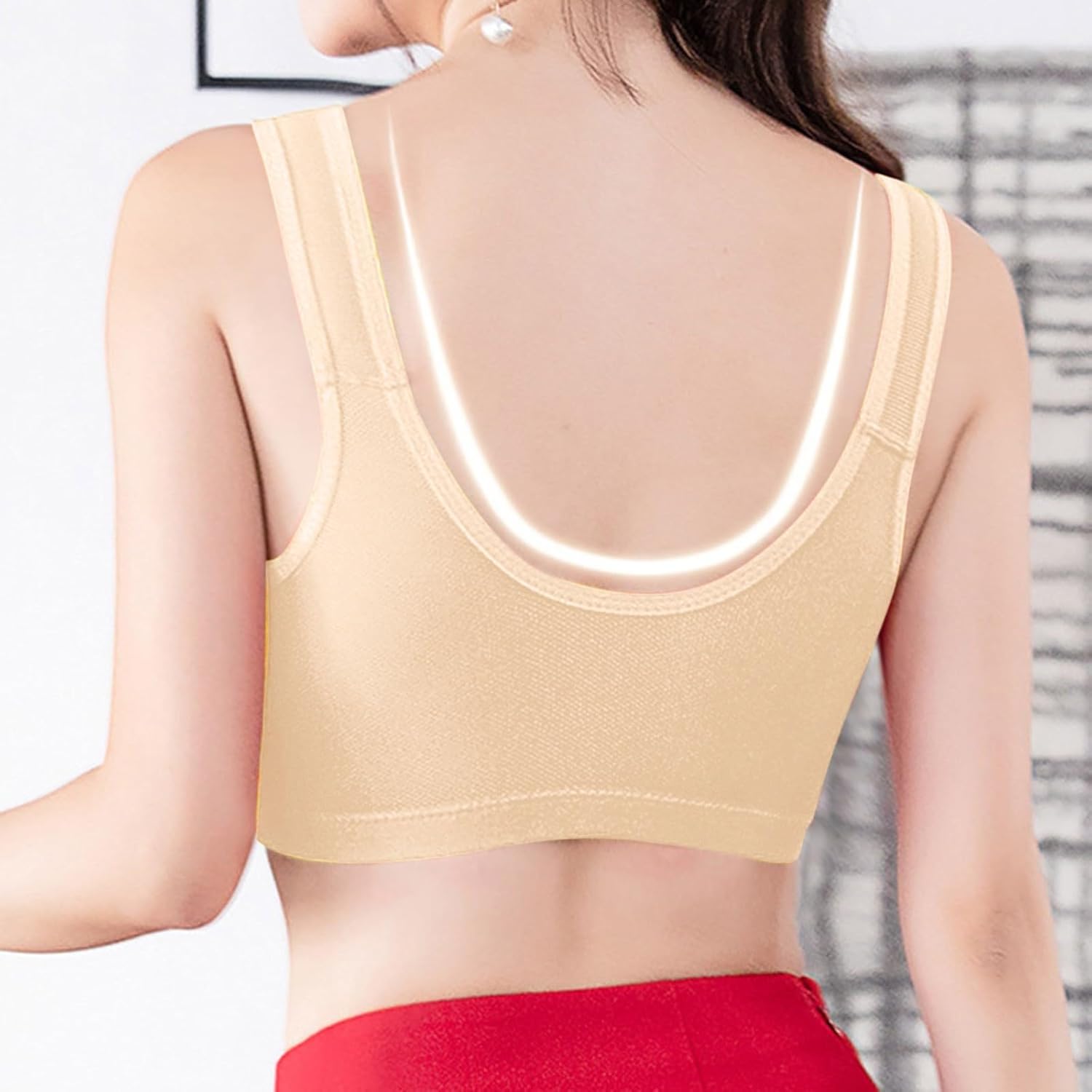 Wireless Push Up Bra Shelf for Closet Organizing a7k