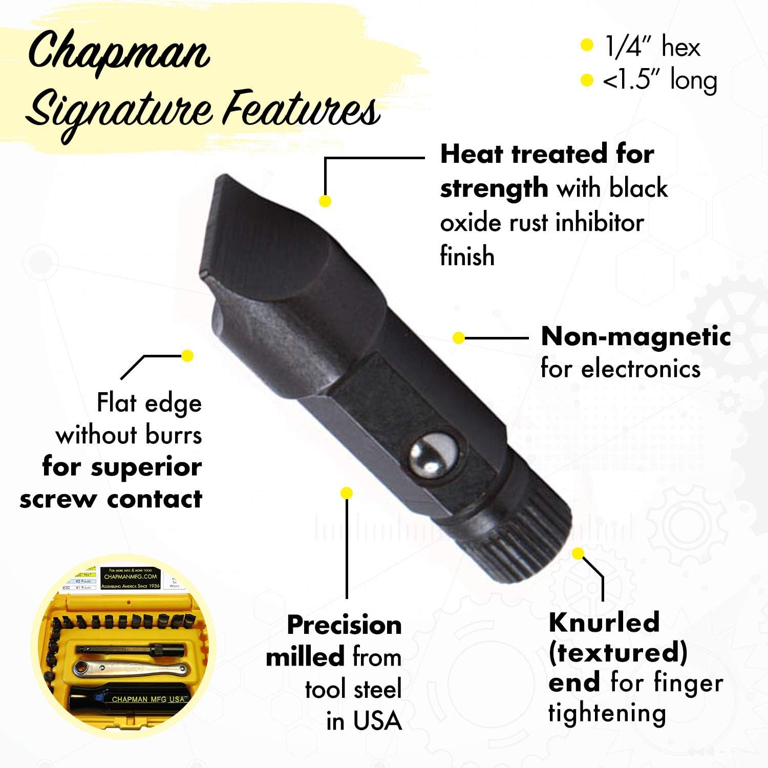 Screwdriver Set with 24 Insert Bits and Mini Ratchet Tool k7m