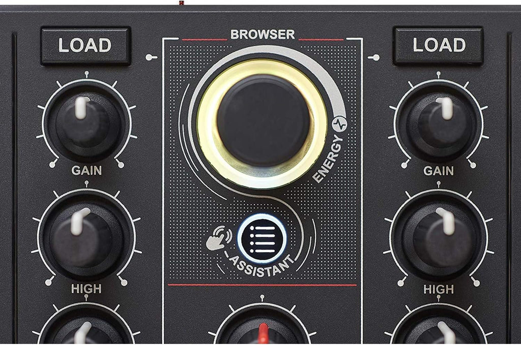 DJ Controller with Beatmatch Guide and Headphones k7q