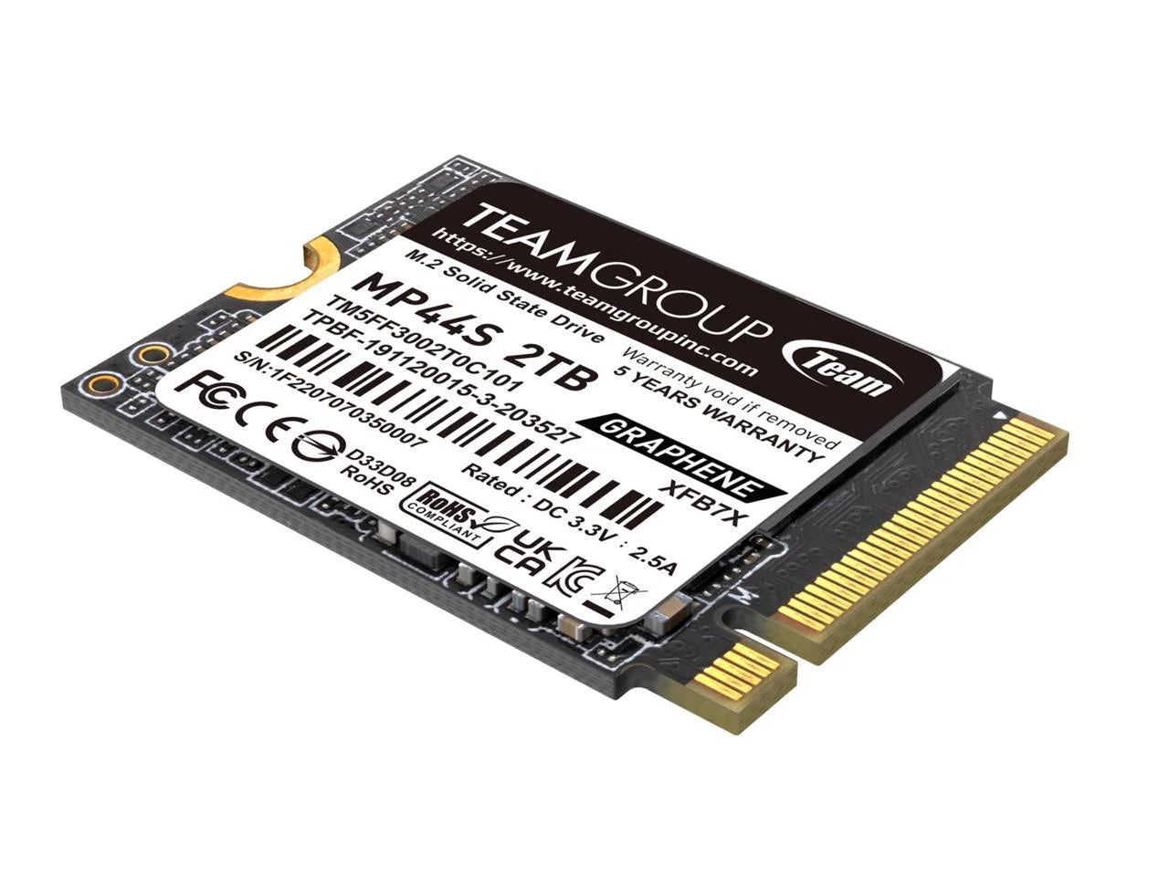 2TB M.2 2230 PCIe 4.0 NVMe SSD k7