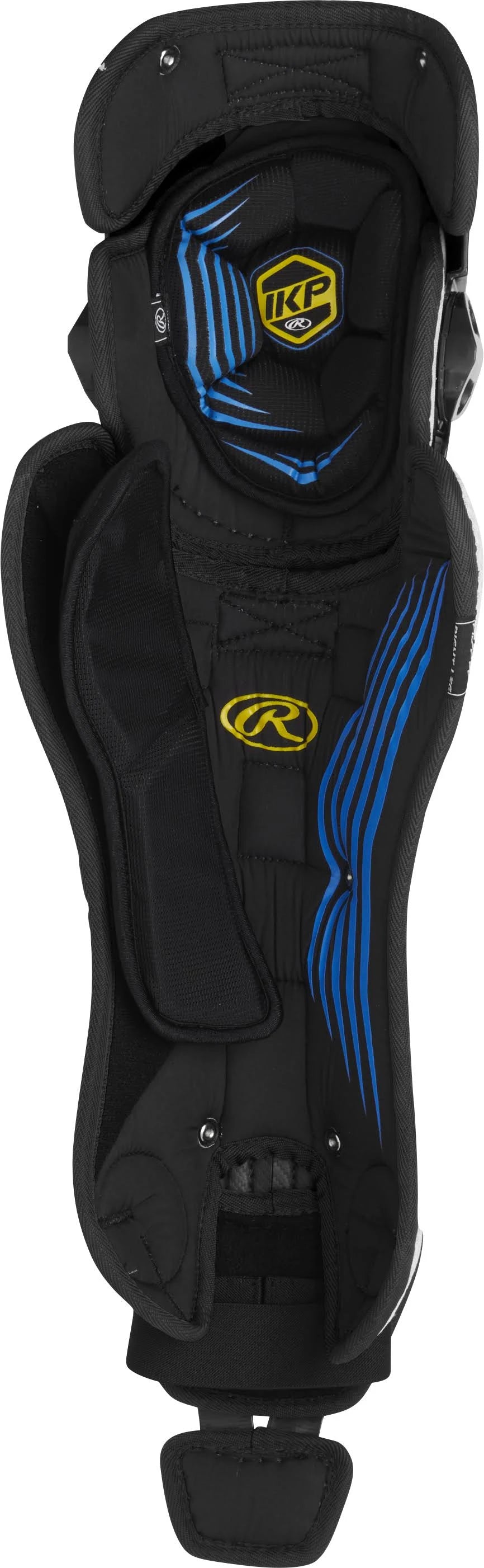Baseball Catcher Leg Guards Black White k7p