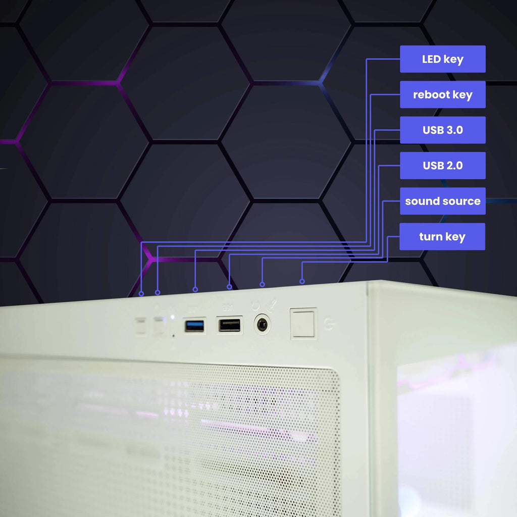 Gaming PC with Ryzen 7 and RTX 5060 Ti 16GB a7