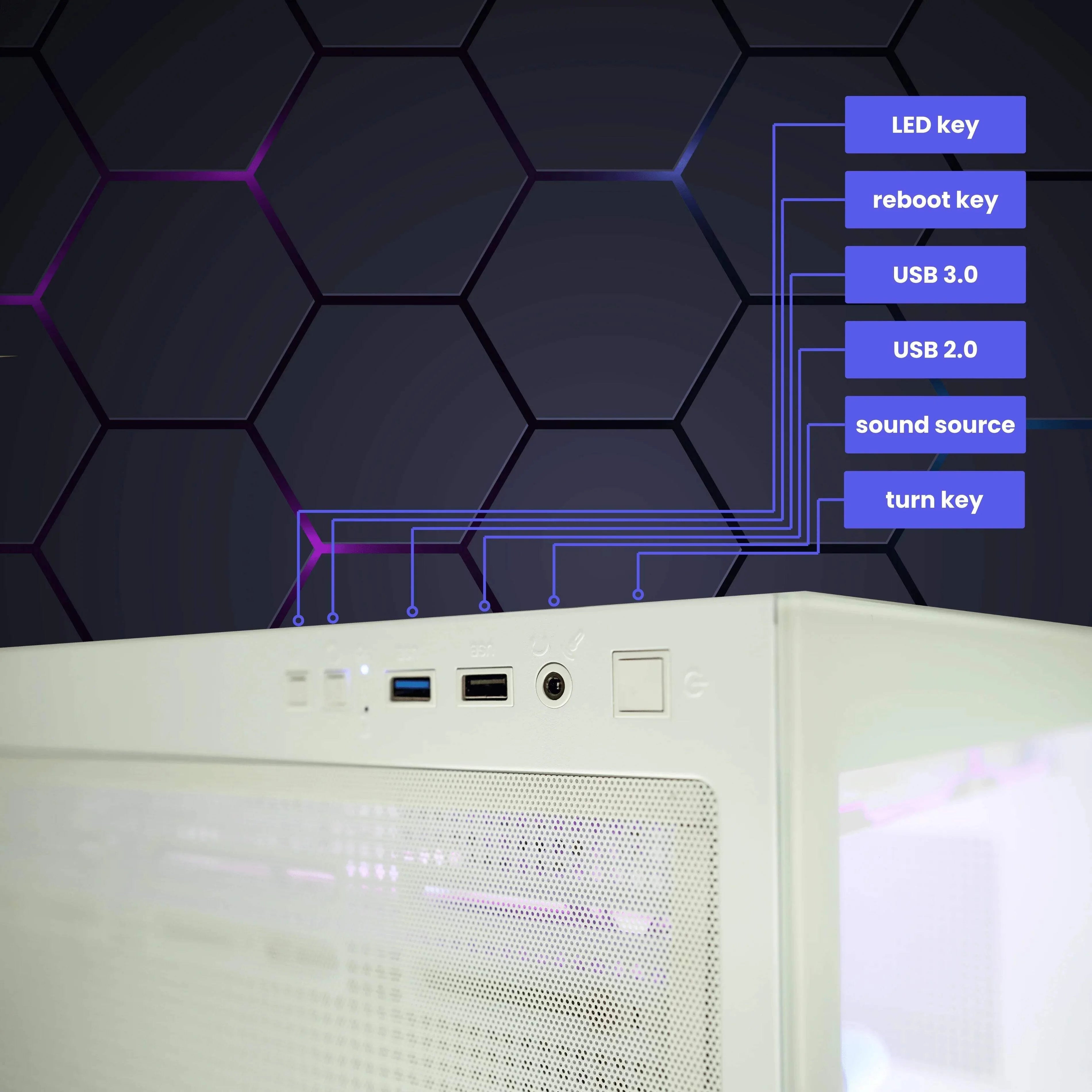 Gaming PC with Ryzen 7 and RTX 5060 Ti 16GB a7