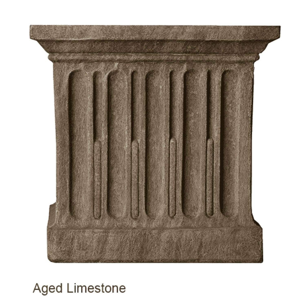 Yin Yang Stone Pedestal Birdbath k7m