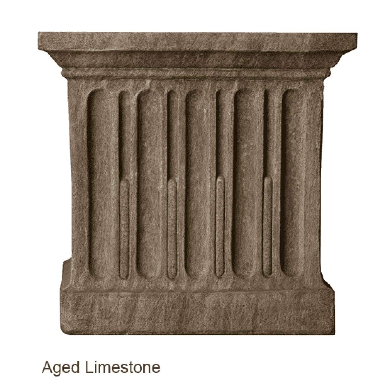 Yin Yang Stone Pedestal Birdbath k7m