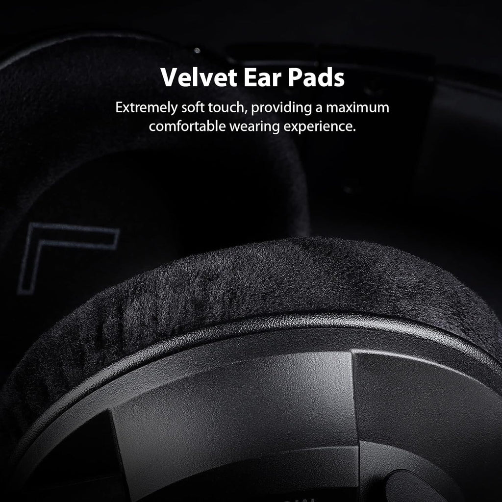 Studio Monitor Headphones for Mixing Mastering Editing, 250 Ohm, Velour Earmuffs, Wired Over Ear a7