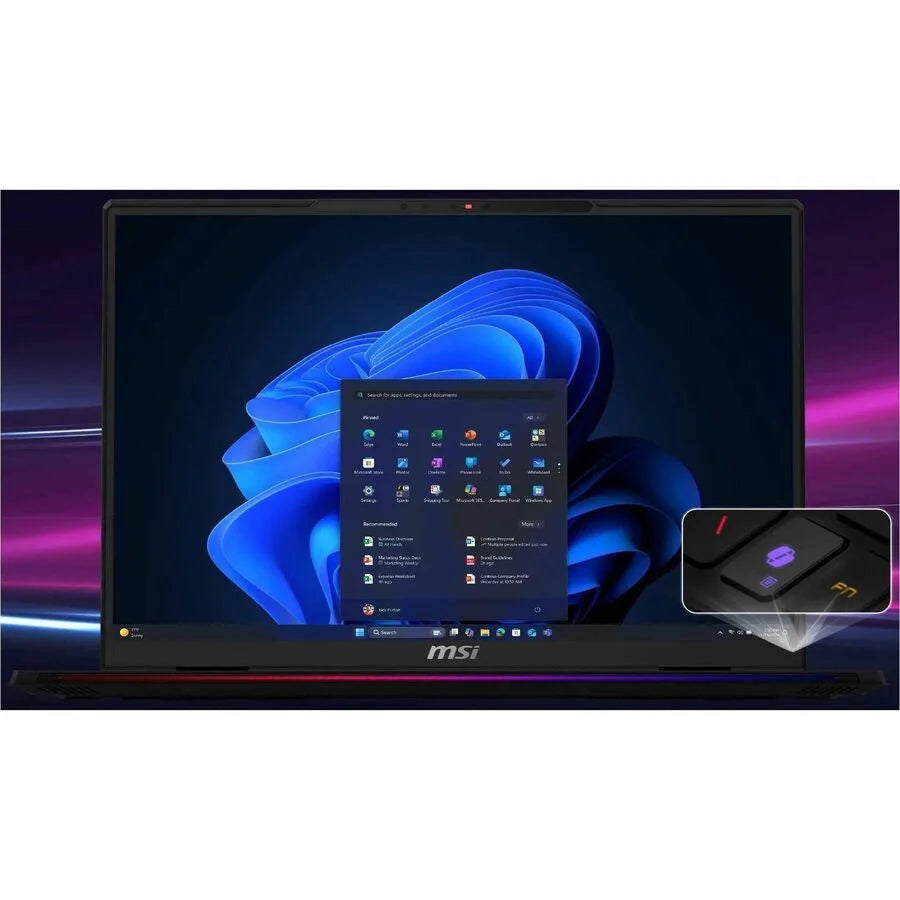 Gaming Laptop 18 RTX 5090 Ryzen 9 64GB 2TB Wi-Fi 7 Windows 11 Pro k7m