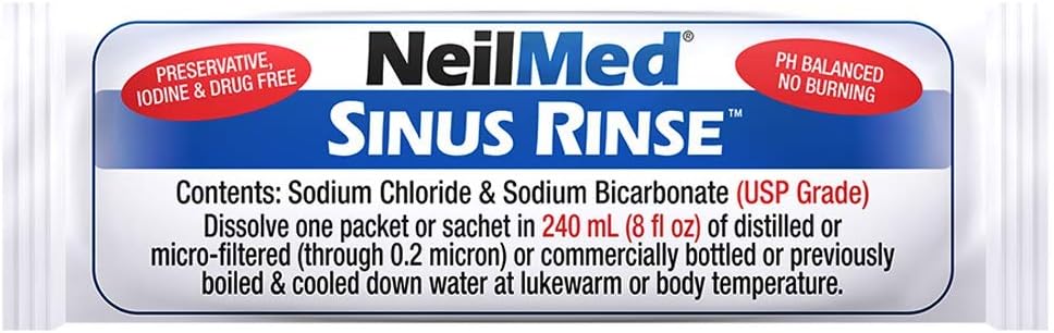 NeilMed Sinugator Cordless Pulsating Nasal Wash Kit with One Irrigator, 30 Premixed Packets and 3 AA Batteries a7