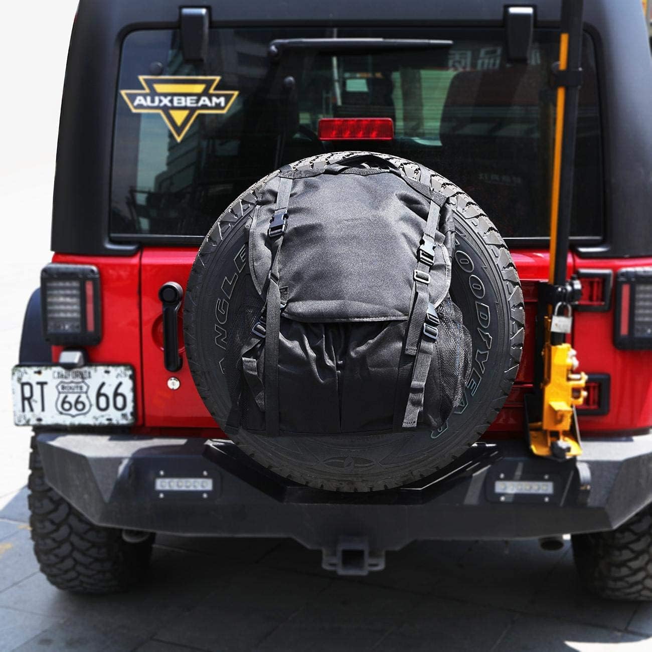 Spare Tire Trash Bag Overland Cargo Organizer for Camping SUV Truck Off-Road a7