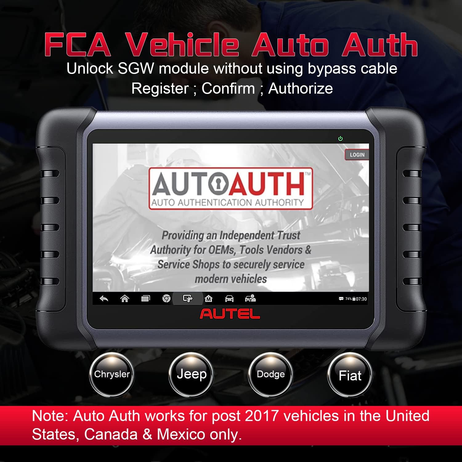 Autel MaxiCOM MK808Z OBD2 Bidirectional Scan Tool 28+ Service A7