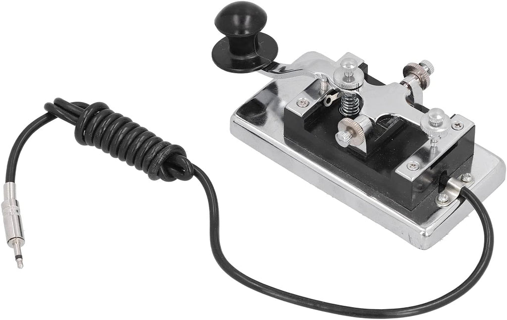 CW Telegraph Key Stainless Steel DIY Radio Teaching K4 a7