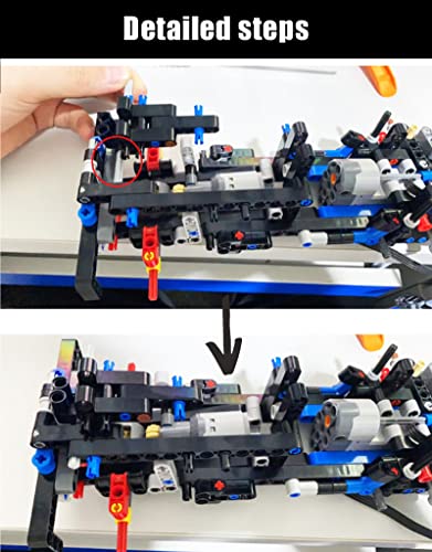 Motorized Light Upgrade Kit for Lego Technic Dodge Charger 42111 a7