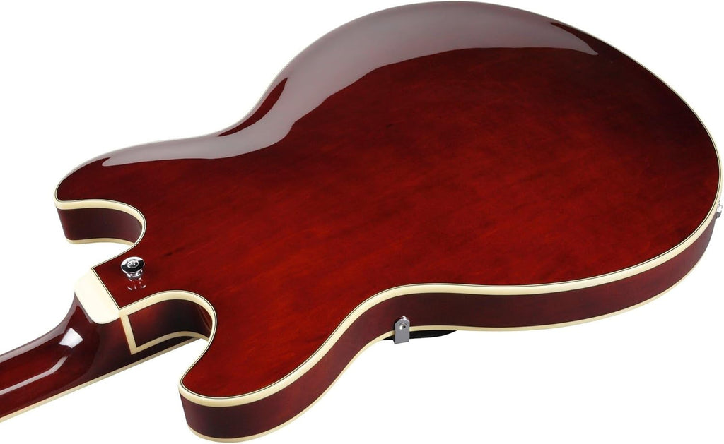 Semi-Hollow Electric Guitar Transparent Indigo Fade k7