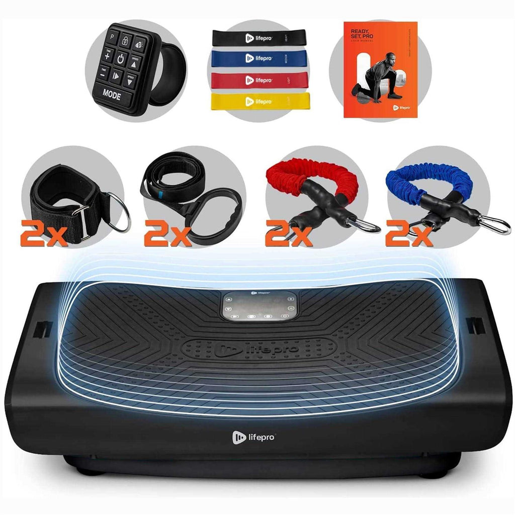 Vibration Plate Exercise Machine with Triple Motor 4D Oscillation a7