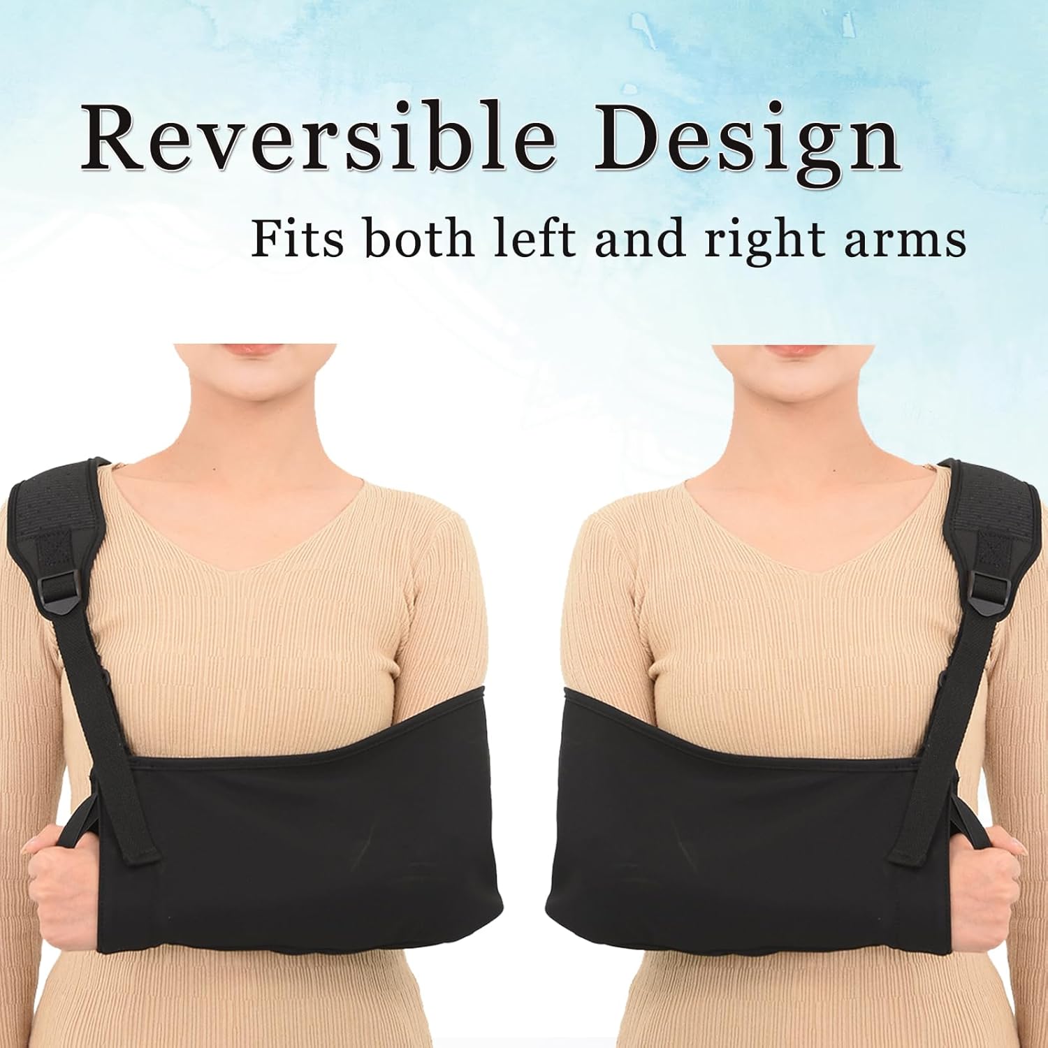 Arm Sling Shoulder Immobilizer Breathable Rotator Cuff Support Brace k7