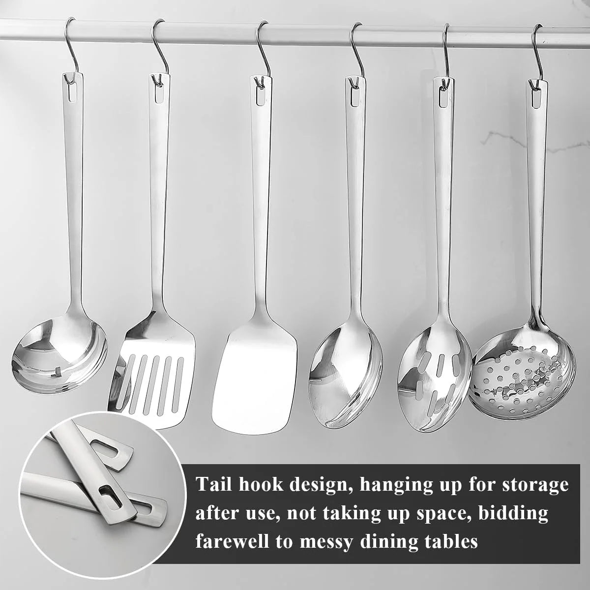 Stainless Steel Kitchen Utensils Set 6pcs a7