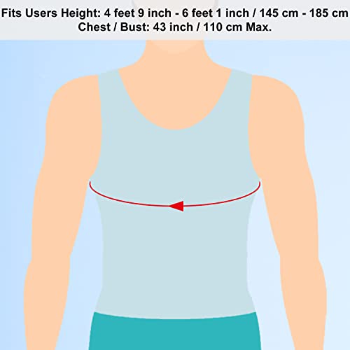 Arm Sling Shoulder Immobilizer Adjustable Support Brace Black k7