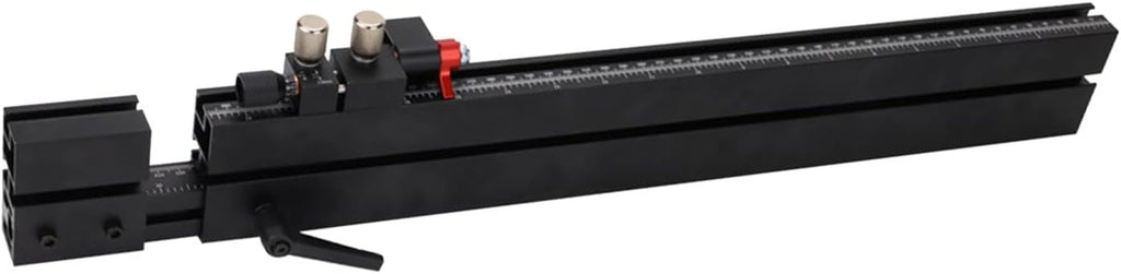 Table Saw Miter Gauge Fence Telescoping 941mm Double Sided Scale Extended Support k7p
