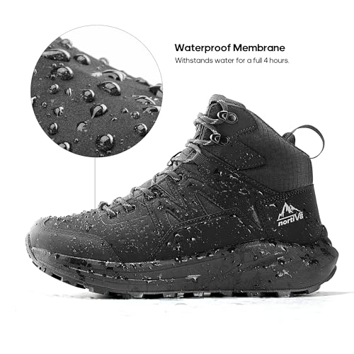 Men's Hiking Boots Waterproof Lightweight Leather a7