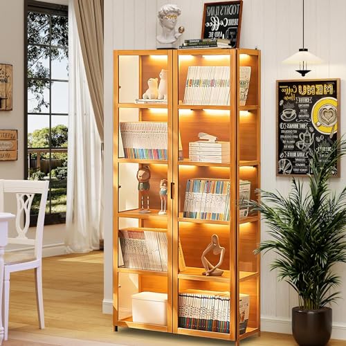 Curio Display Cabinet with Acrylic Glass Door k7m