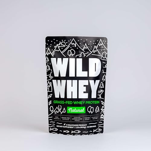 Grass-Fed Whey Protein Cold Process Unflavored 480g k7