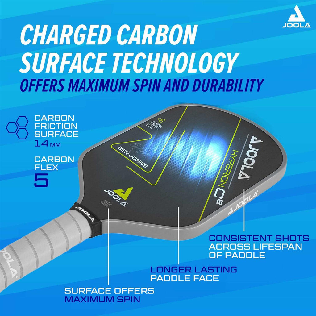 Pickleball Paddle with Carbon Surface q7m
