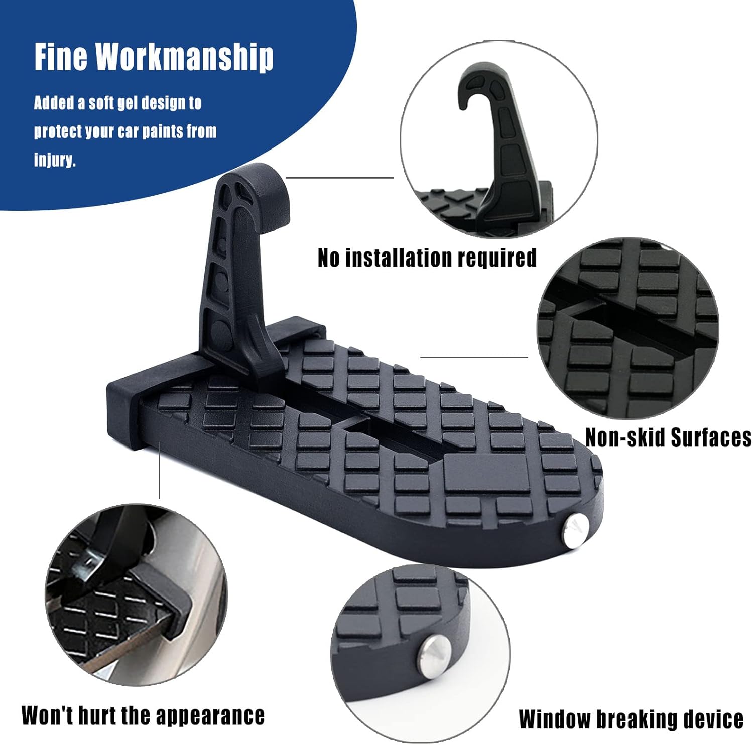 Car Door Step for Roof Access Hook a7
