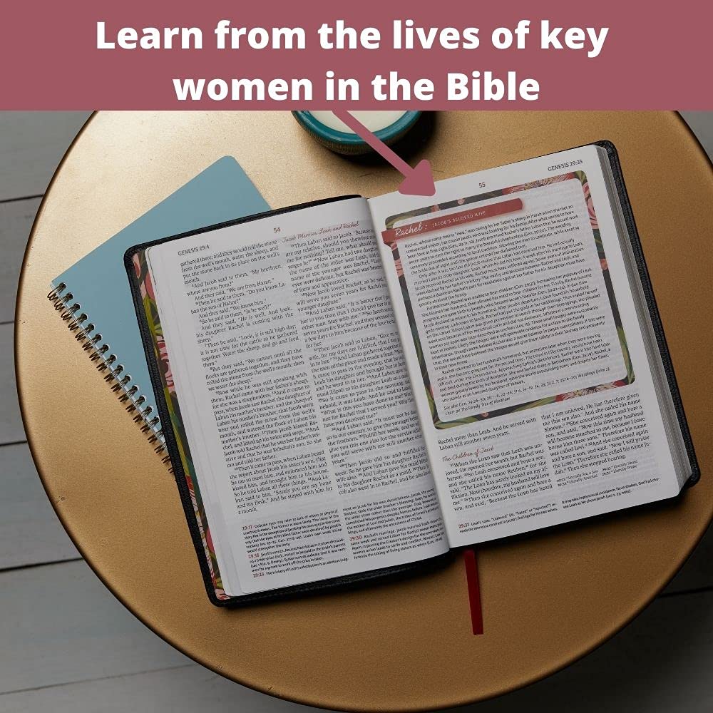 Woman's Study Bible Hardcover Red Letter Full-Color Edition k7m