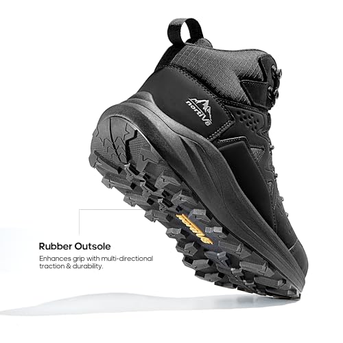 Men's Hiking Boots Waterproof Lightweight Leather a7
