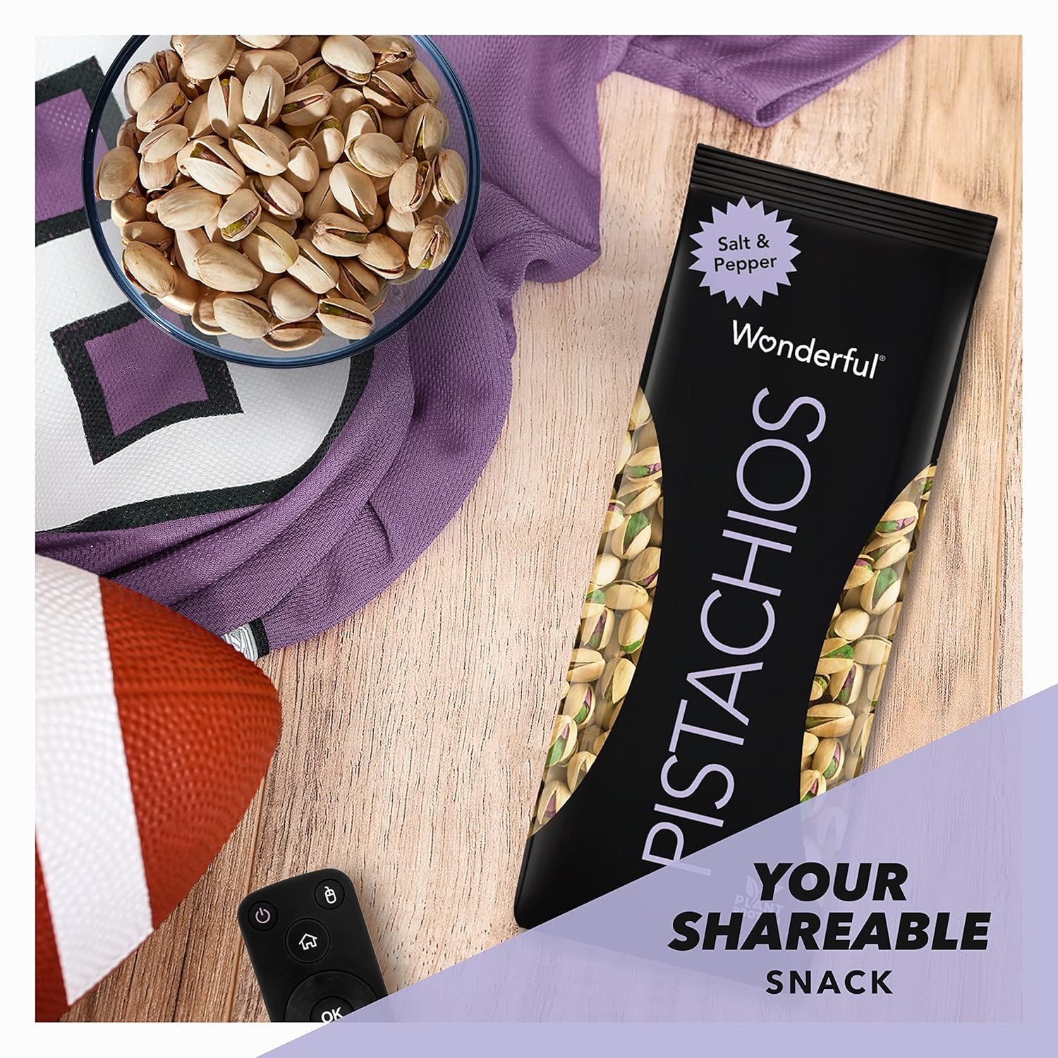 Salt & Pepper Pistachios 48oz Pack of 2 a7
