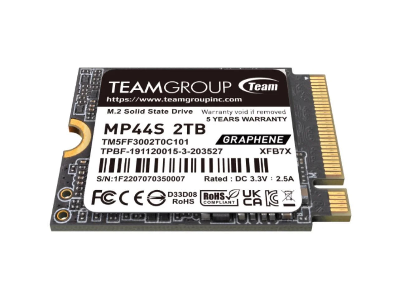 2TB M.2 2230 PCIe 4.0 NVMe SSD k7
