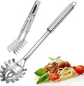 2-Piece Spaghetti Set, Stainless Steel Pasta  &amp; Tongs, Heat Resistant, 12 Inch