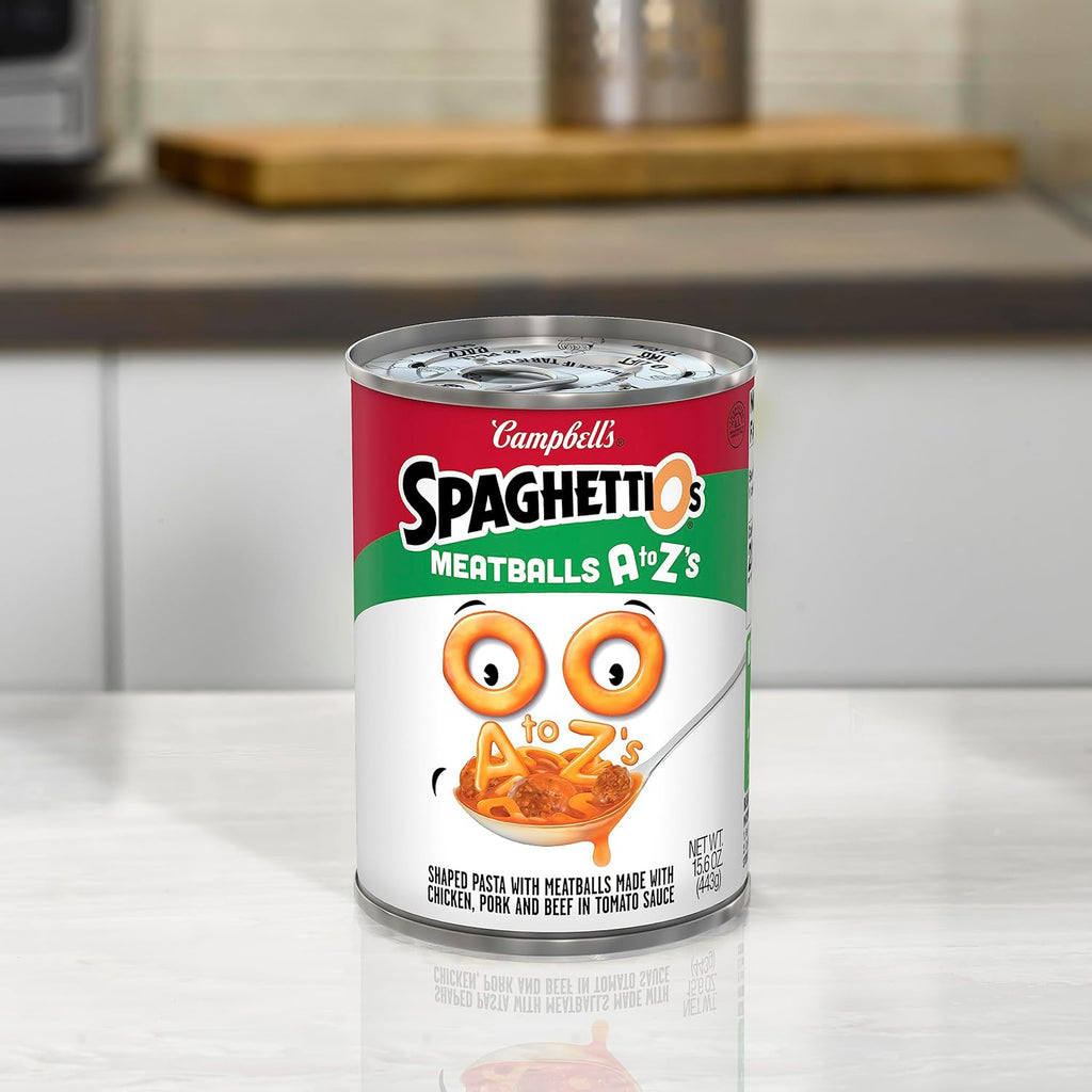 Canned Pasta with Meatballs 15.6 oz Pack of 12 k7