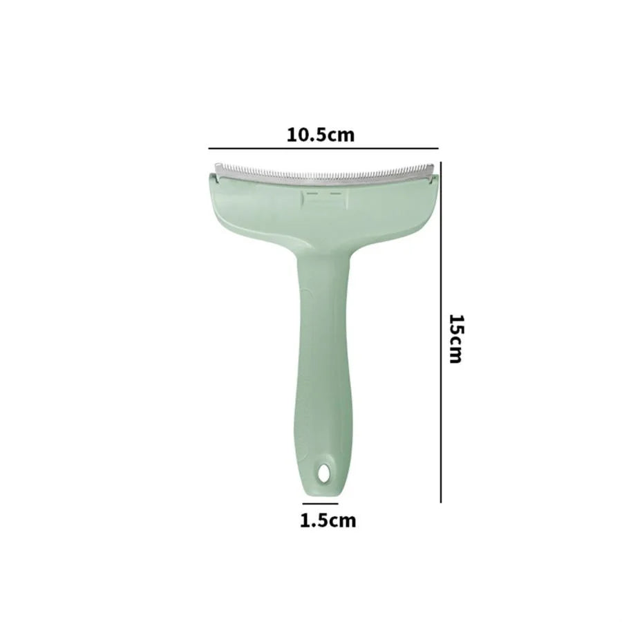 Pet Comb Dematting Hair Removal Tool Double-Sided Brush for Dogs Cats a7