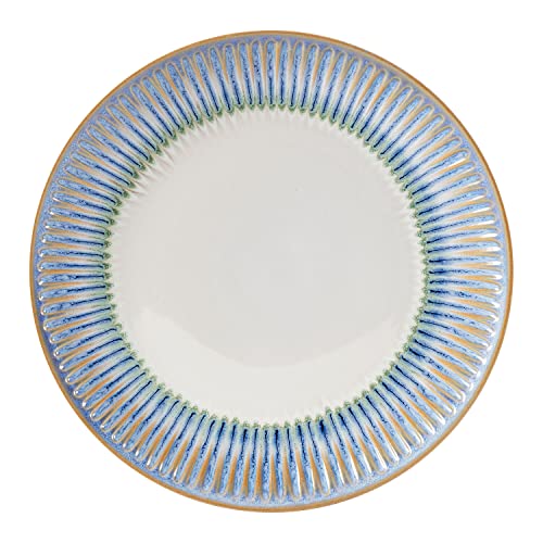 Blue 12 Piece Dinnerware Set Service For 4 k7