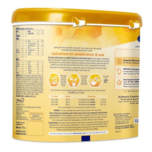Baby Formula Milk-Based Infant Nutrition Non-GMO 124.2 oz k7