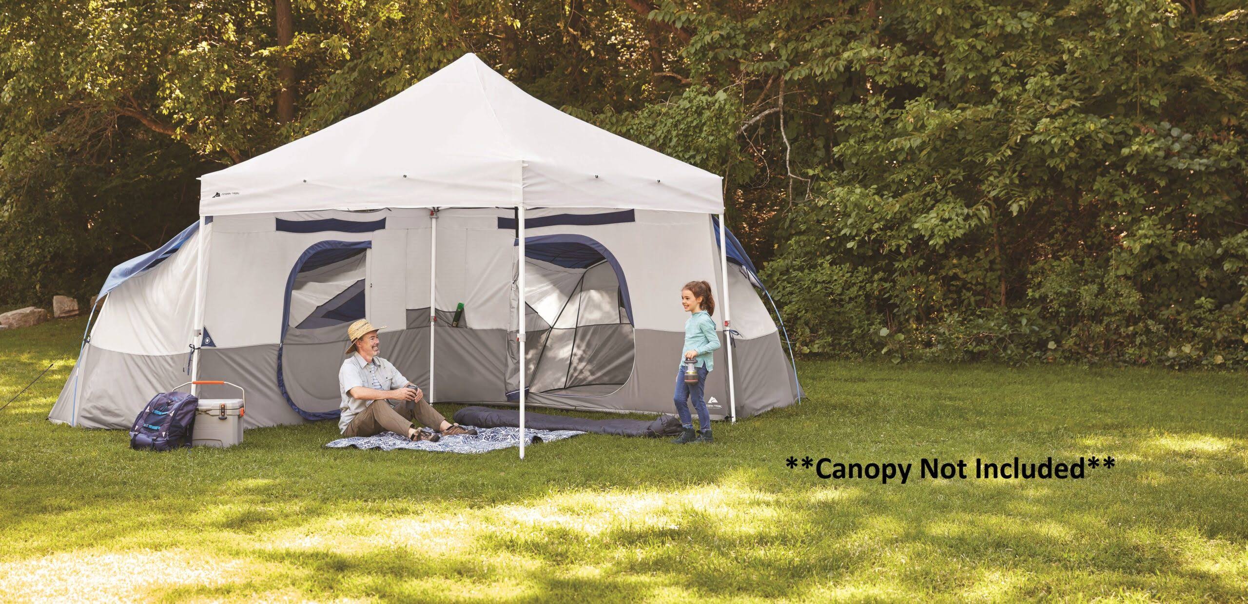 8-Person L-Shaped Tent for Straight-leg Canopy k7m