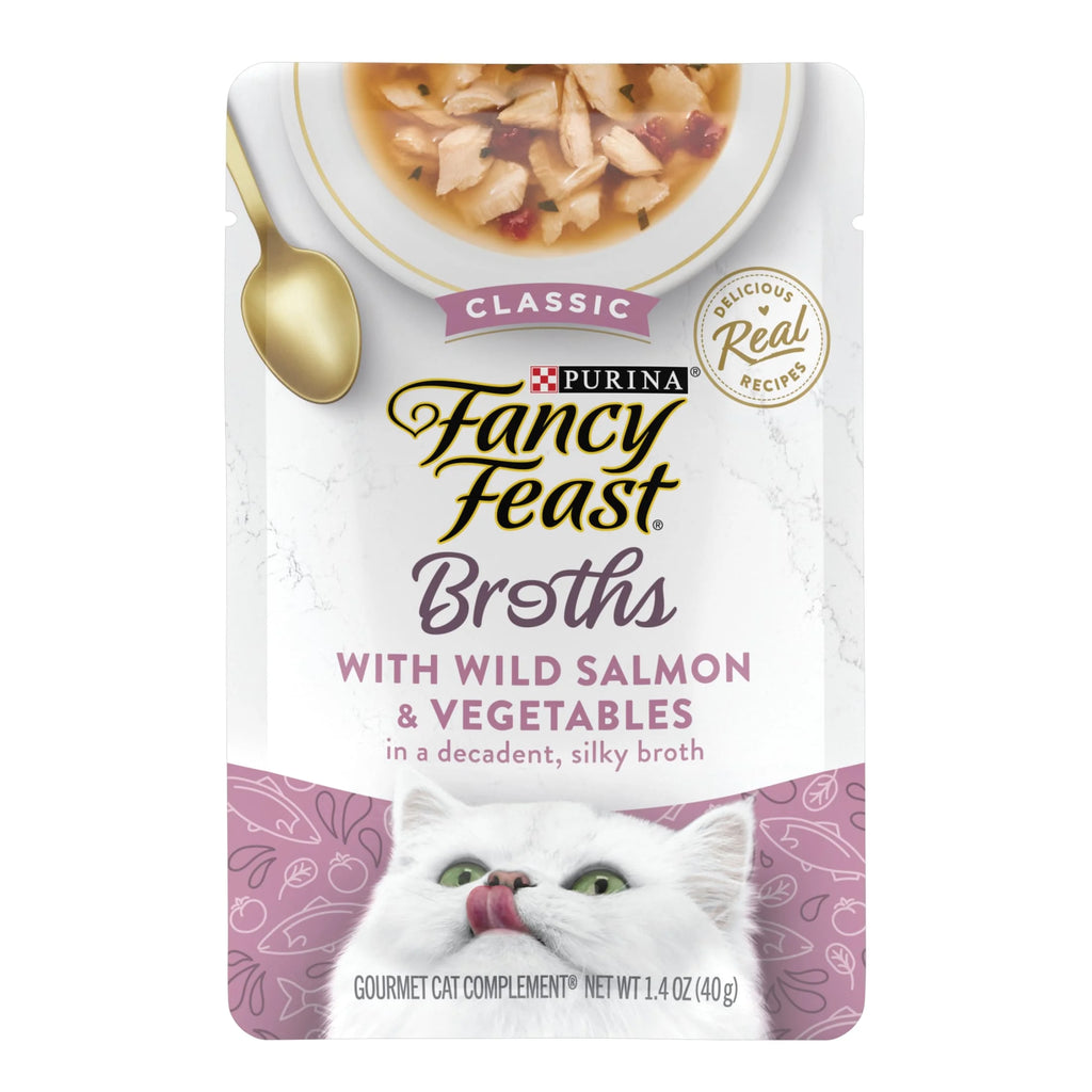 Kitten Wet Cat Food Salmon Vegetables 1.4 oz Pouch k7