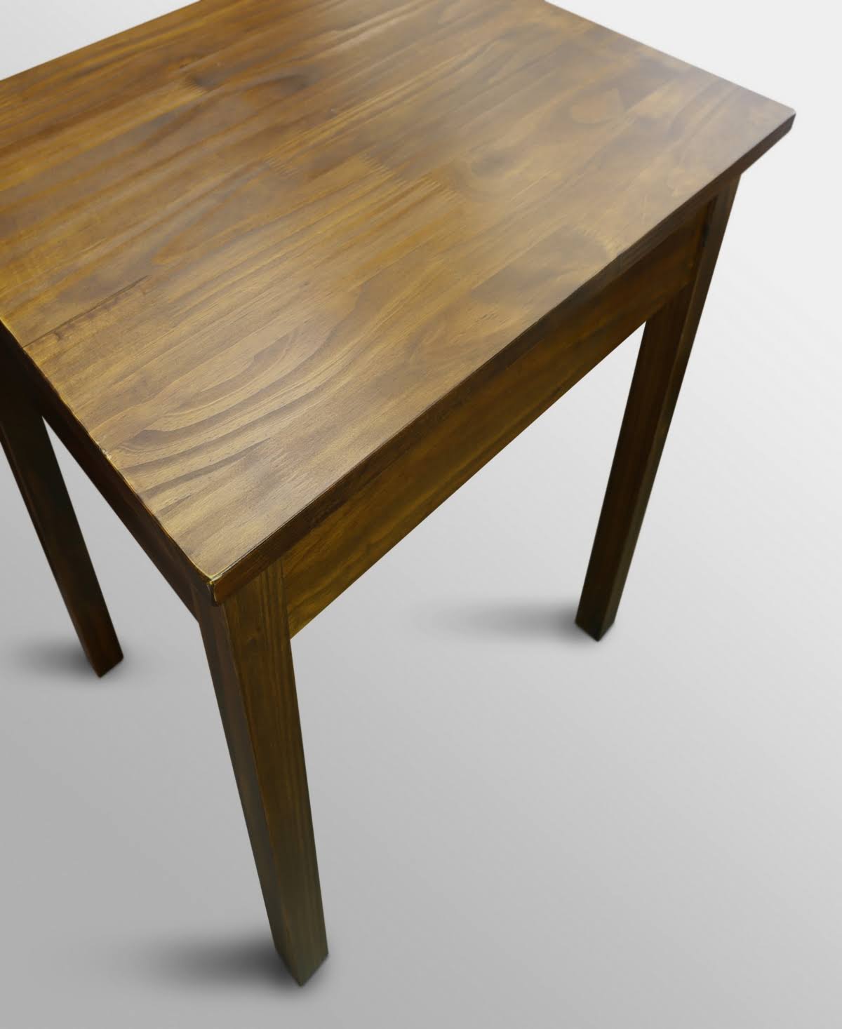 End Table with Concealed Drawer Brown k7m