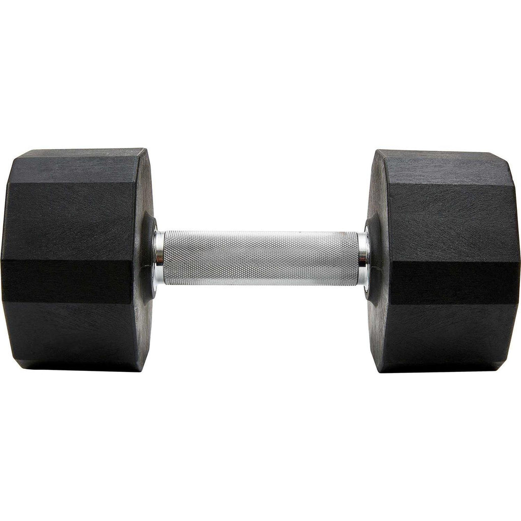 Rubber Hex Dumbbell Set a7