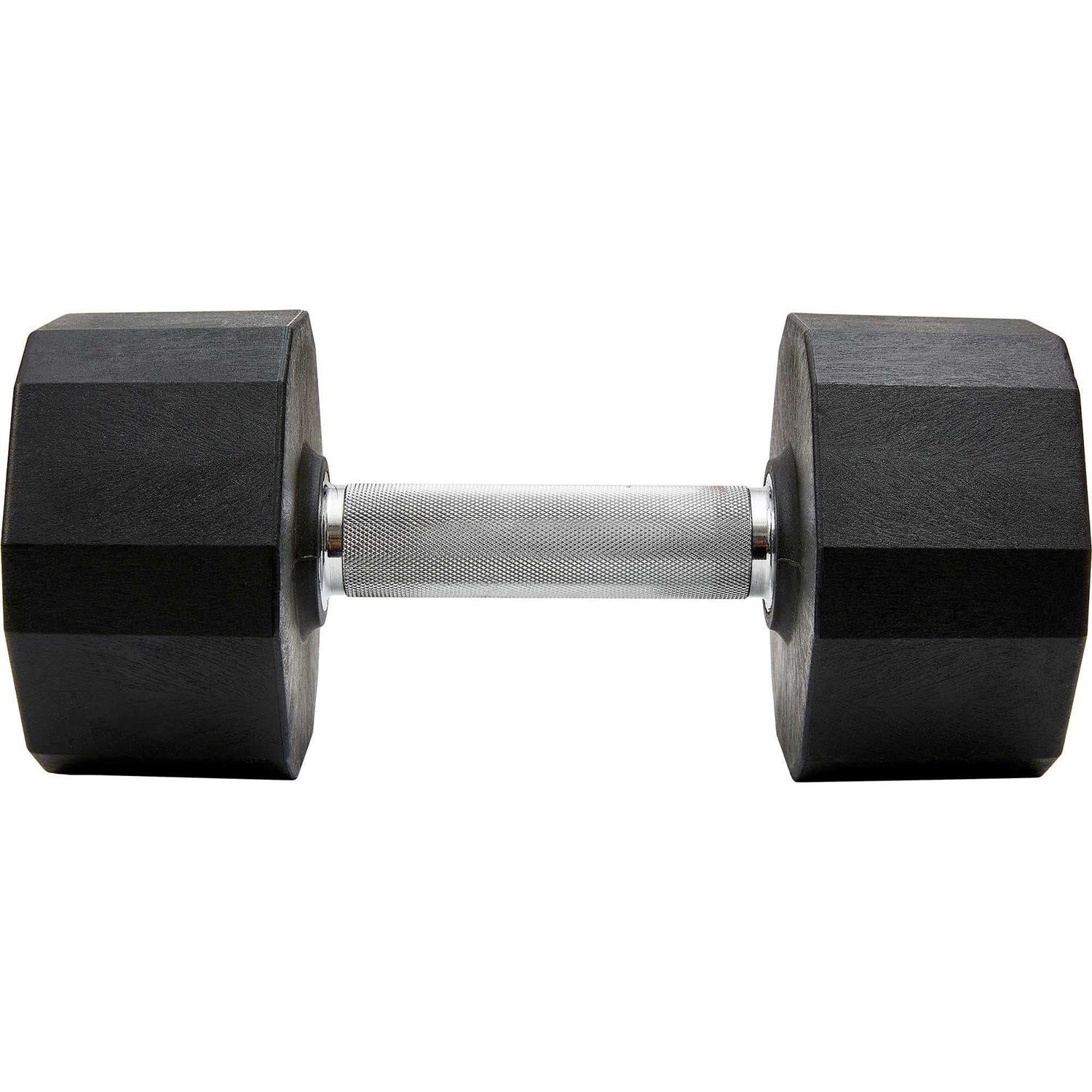 Rubber Hex Dumbbell Set a7