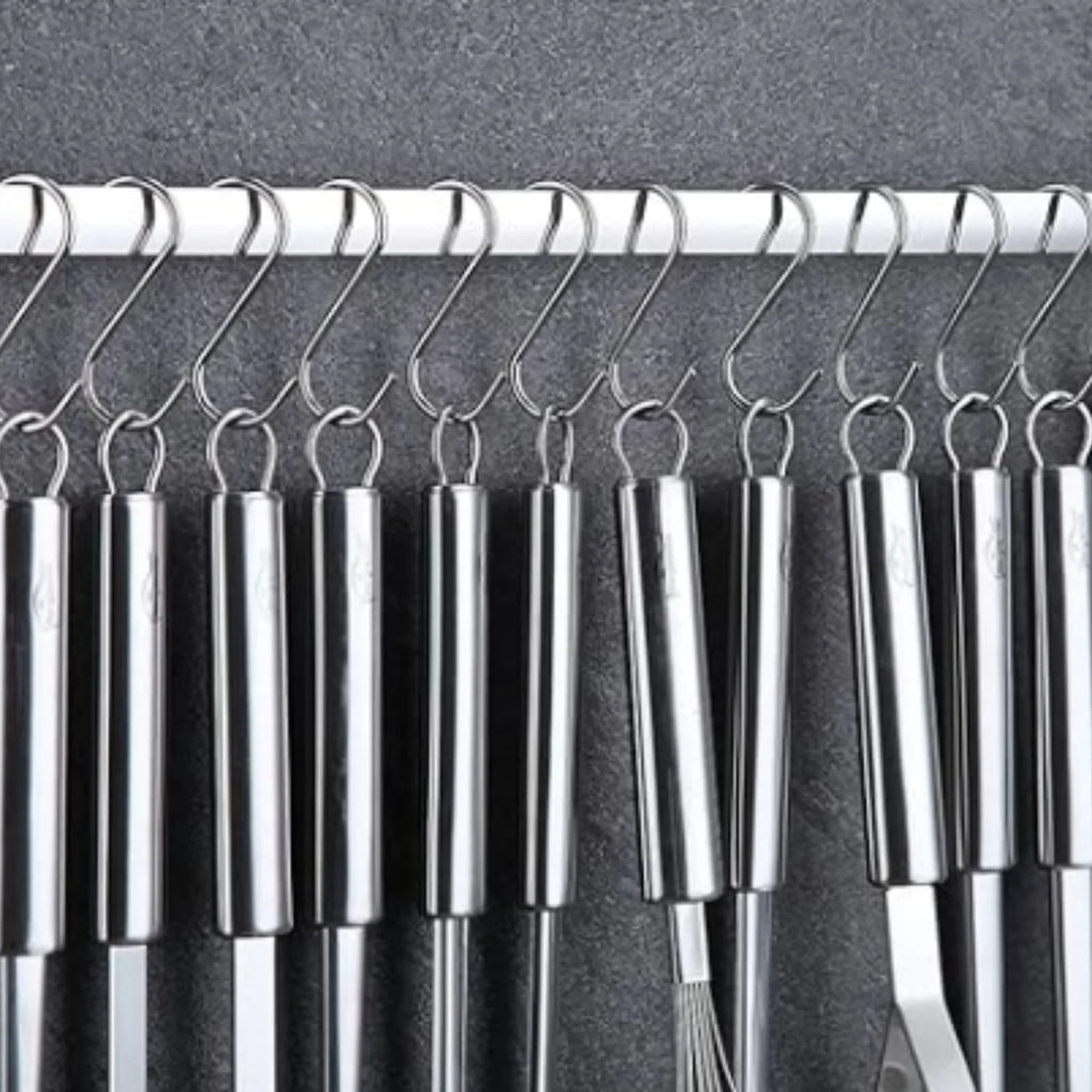 Stainless Steel Kitchen Utensils Set 38 Piece q7K