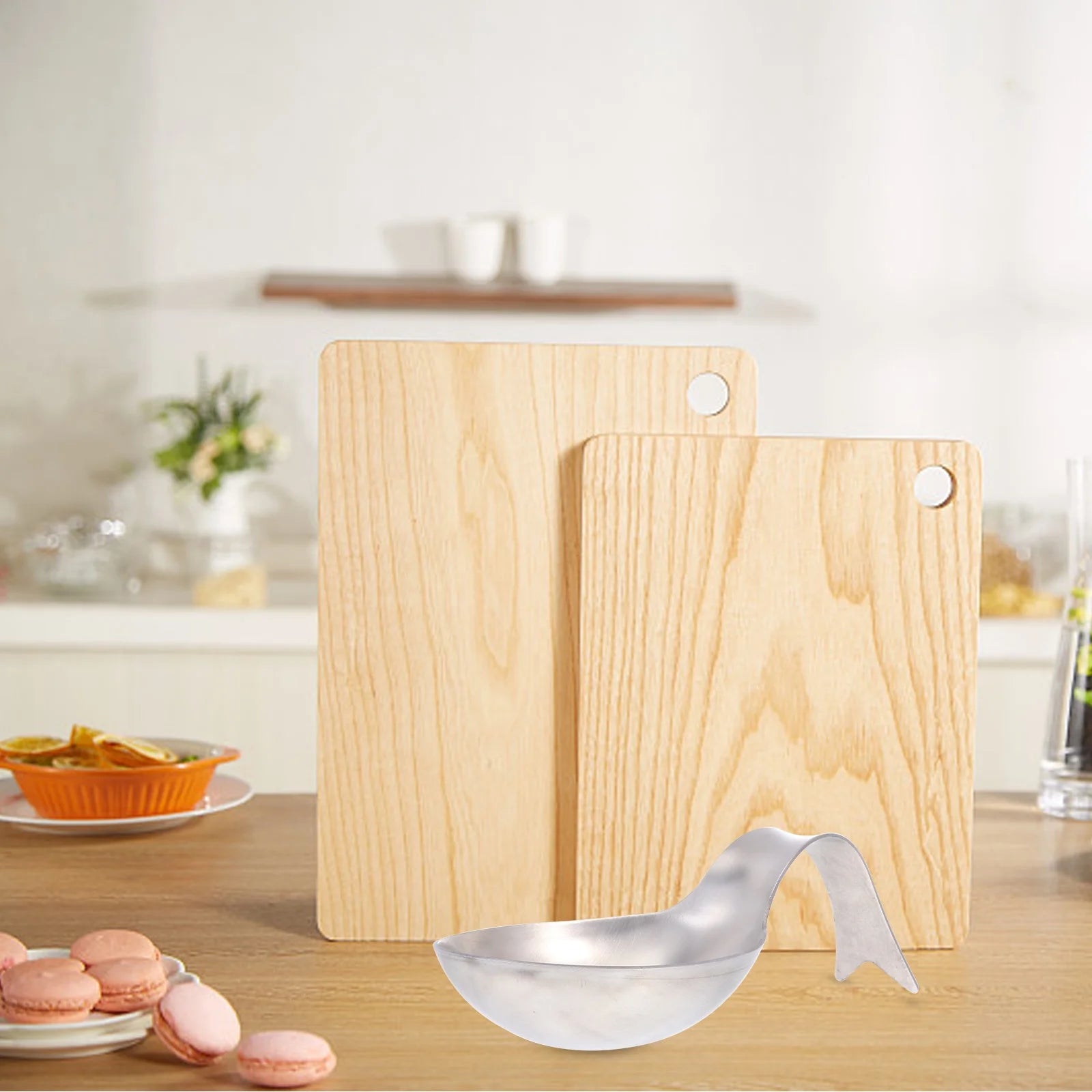 Stainless Steel Spoon Rest for Kitchen Utensil Holder k7p