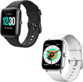 Fitpolo Smart Watch,1.8" Touchscreen Fitness Tracker Watches Blood Oxygen Heart Rate Monitor,Calls,Alexa Built-in, Sleep Calorie Step Counter Waterproof Activity Trackers for Android iPhone