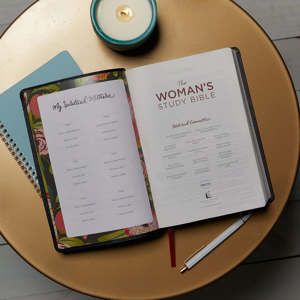 Woman's Study Bible Hardcover Red Letter Full-Color Edition k7m